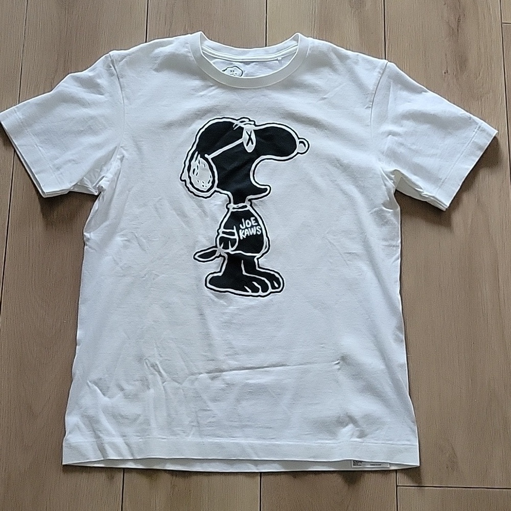 KAWS x Uniqlo x Peanuts Joe Kaws Yawn Outline Tee XS